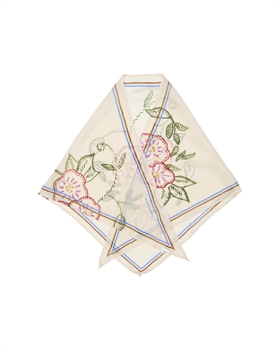 Beck Söndergaard - Efloria Triangle Taby Tørklæde - Birch White 